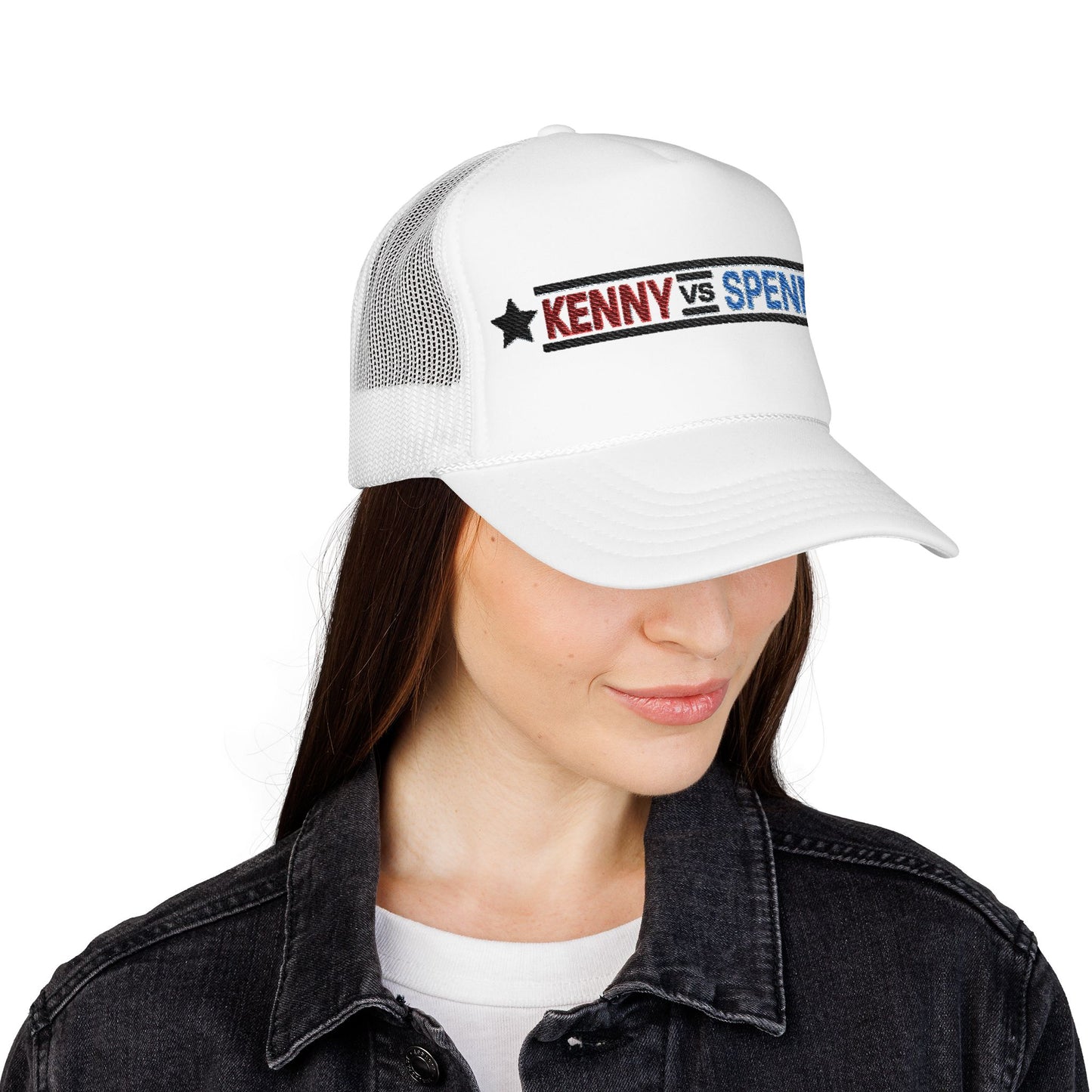 Kenny vs Spenny Logo Trucker Hat