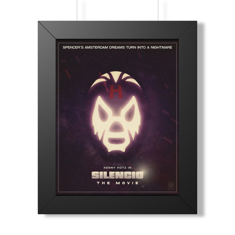 Silencio: The Movie - Framed Vertical Poster