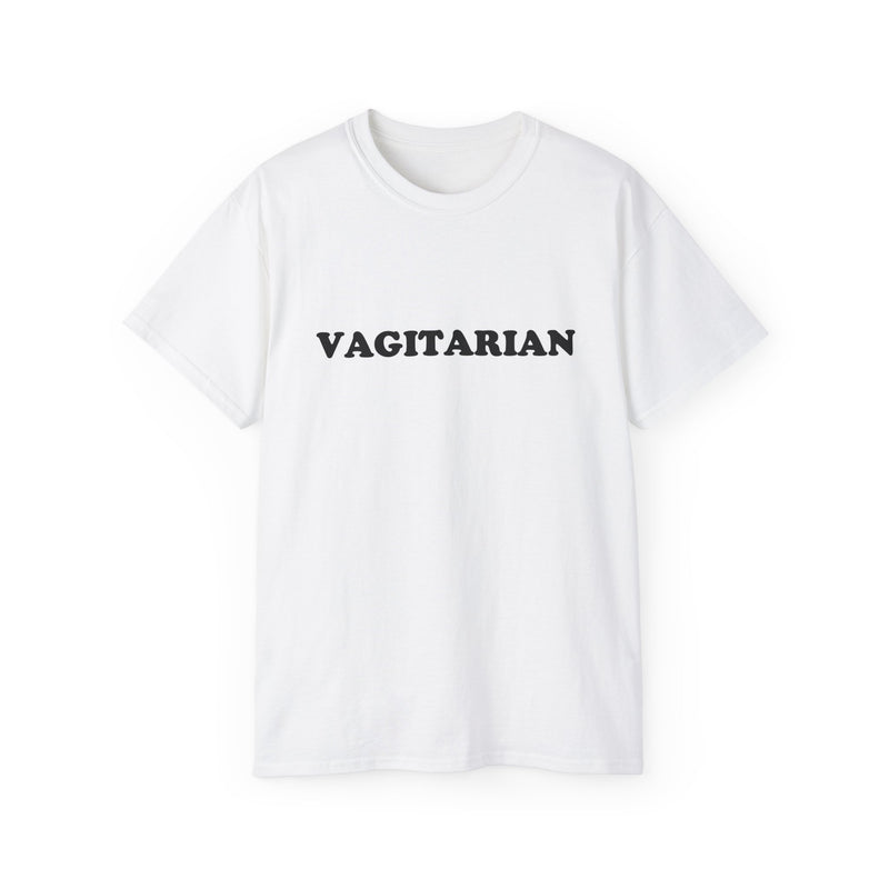Vagitarian Unisex Ultra Cotton White Tee