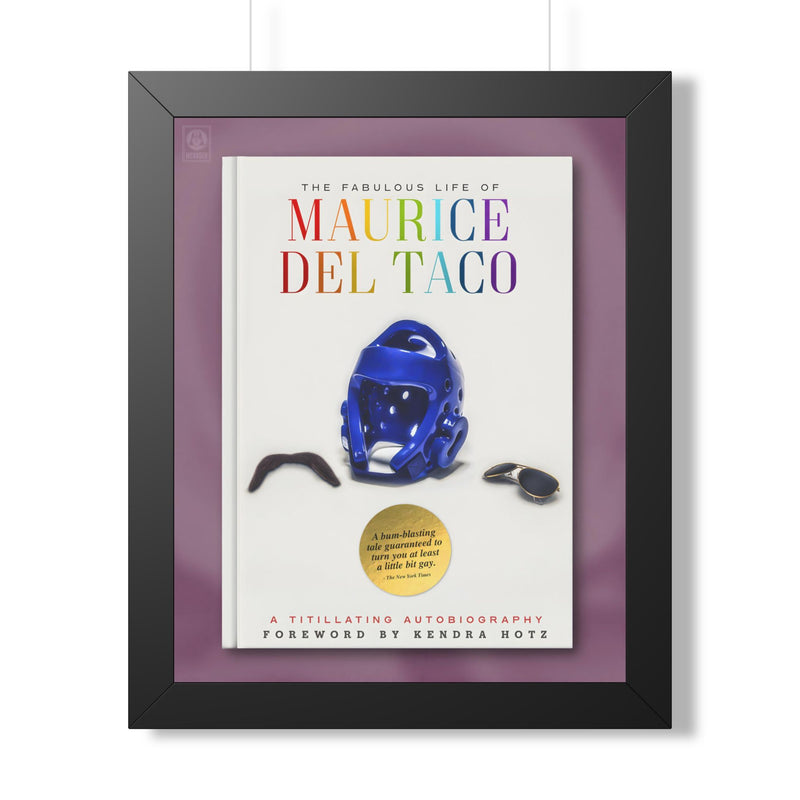 Fabulous Maurice: The Book - Framed Vertical Poster