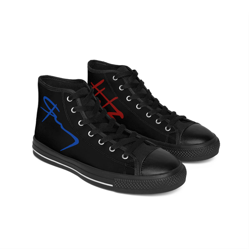 SIGNATURE High-top Sneakers (Black)