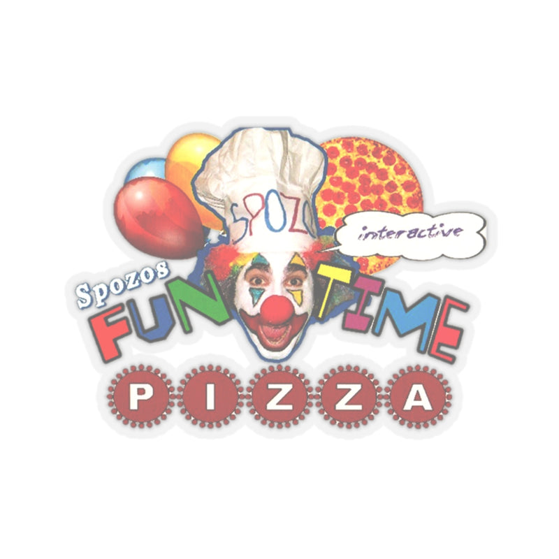 SPOZO'S FUN TIME PIZZA Sticker