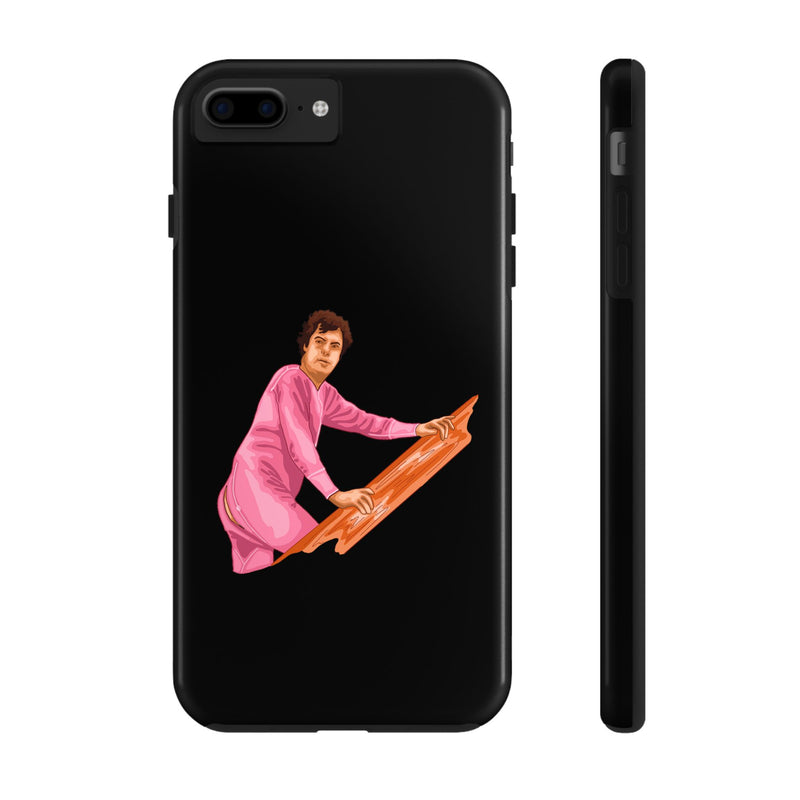 Stair Fart Tough iPhone Cases - Black BG