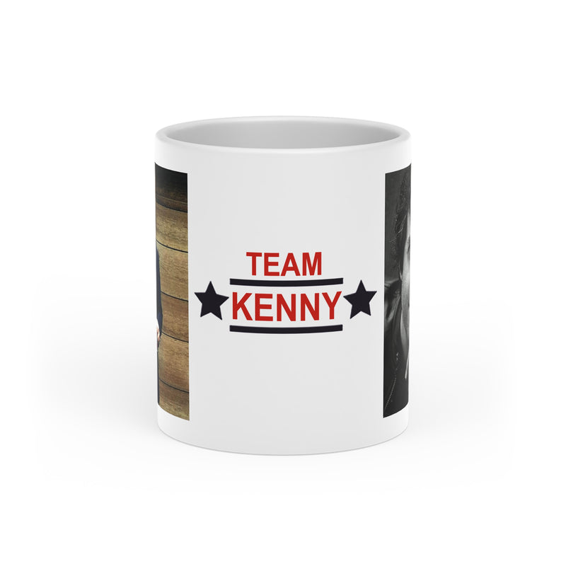 TEAM KENNY Heart-Shaped Handle Mug