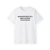 SRIASEFH Unisex Ultra Cotton White Tee