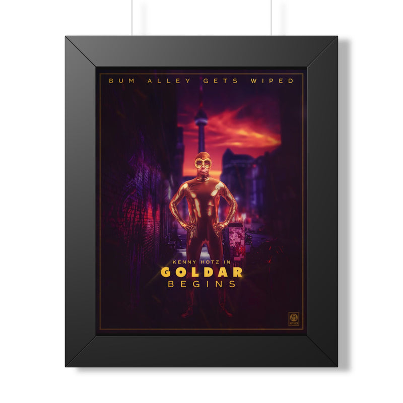 Goldar Begins - Framed Vertical Poster